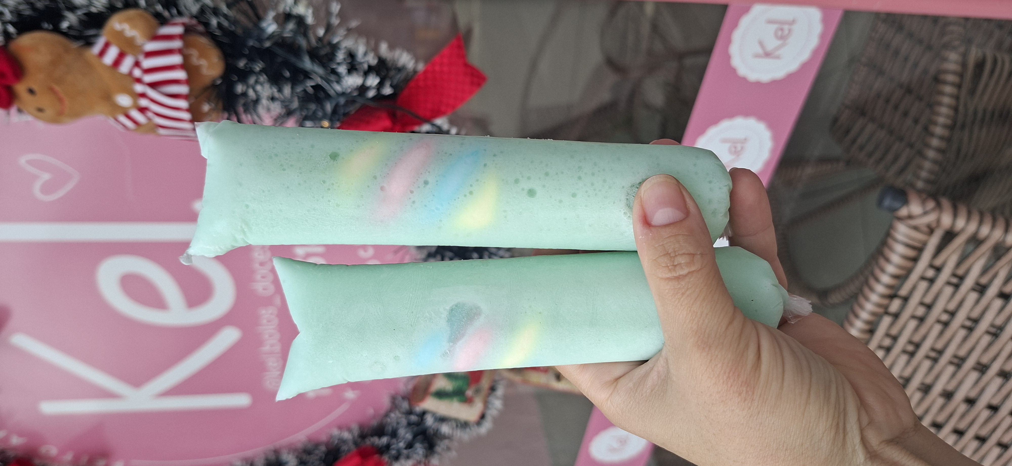 Geladinho unicórnio Tutti- frutti