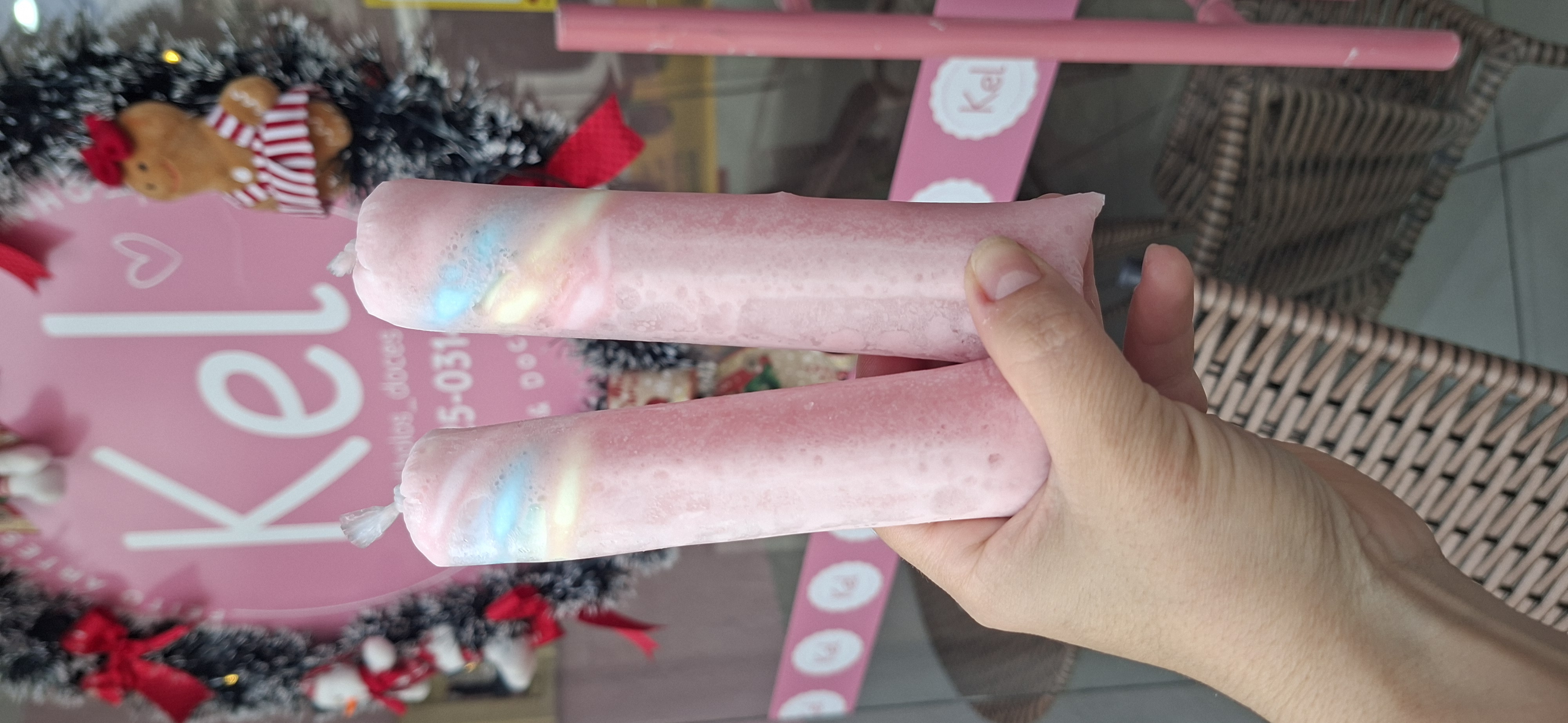 Geladinho Morango/Marshmallow
