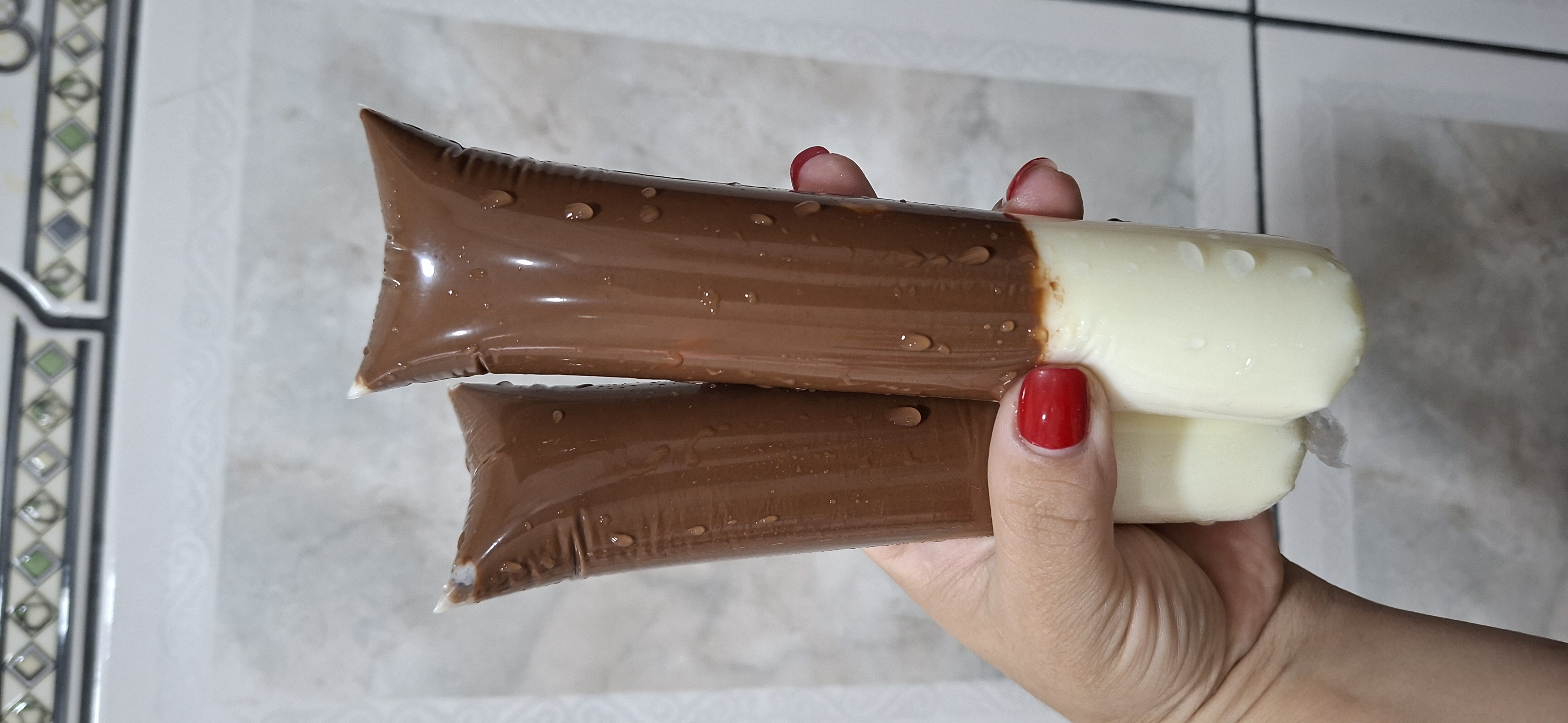 Geladinho Ninho com Nutella