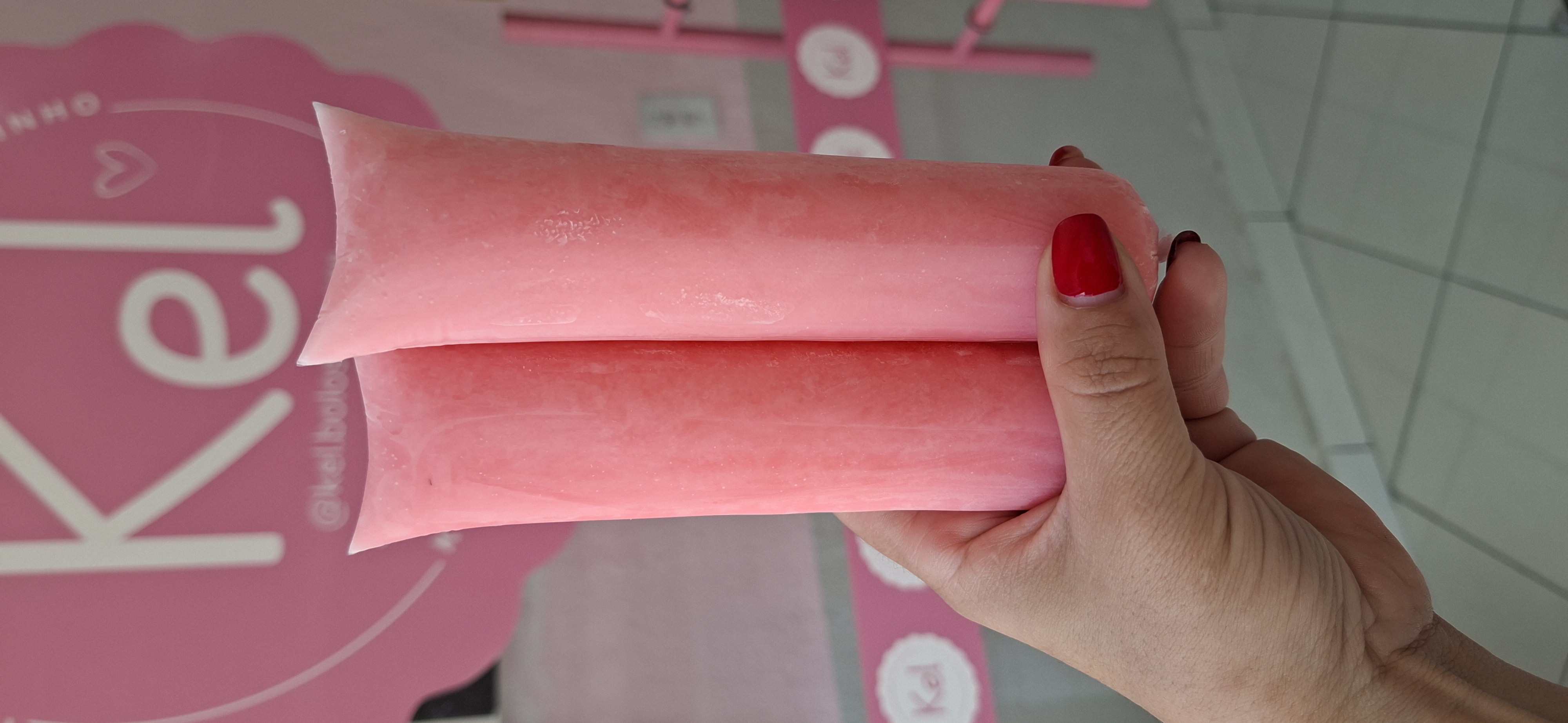 Geladinho Morango