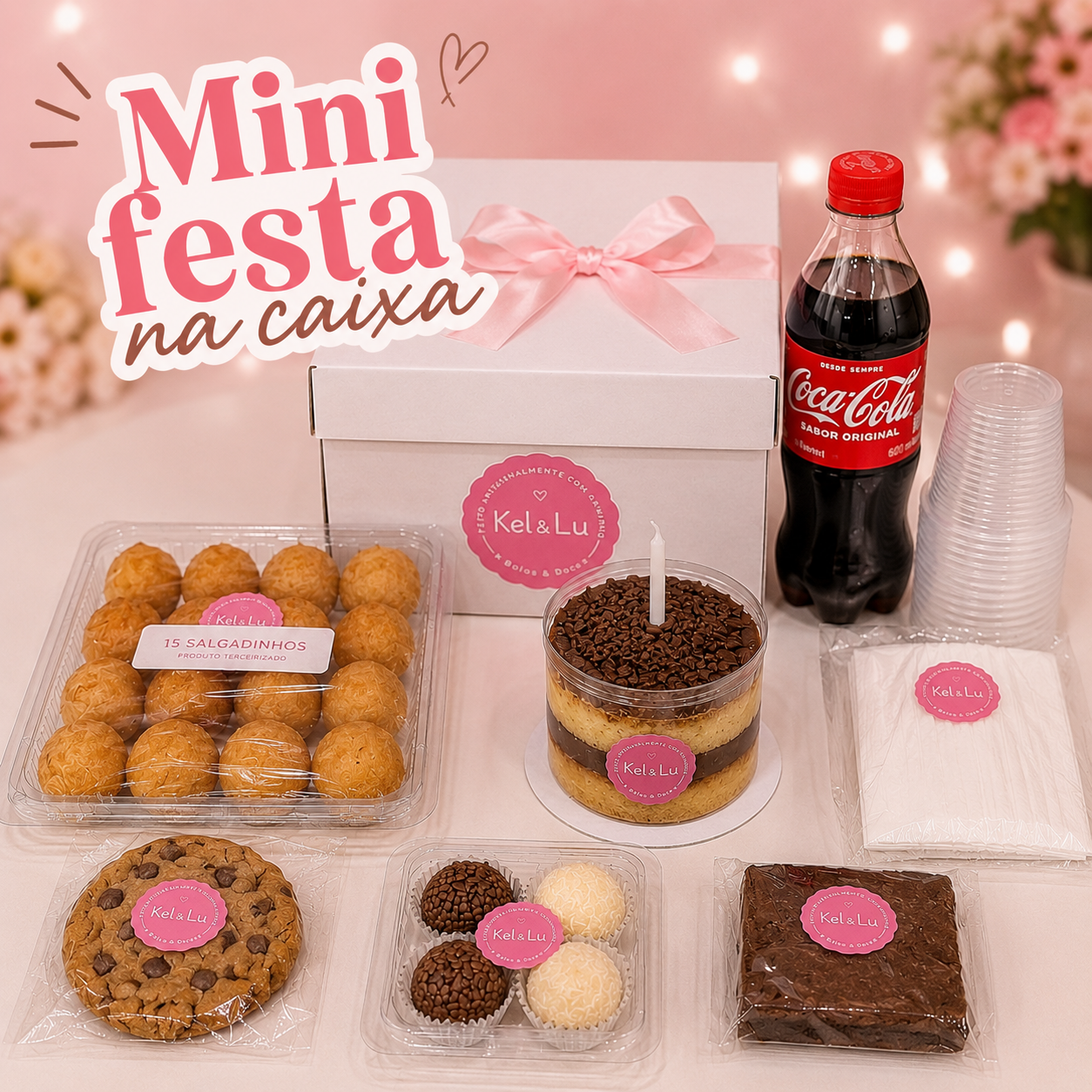 Mini Festa na caixa (Por encomenda- 7 dias)