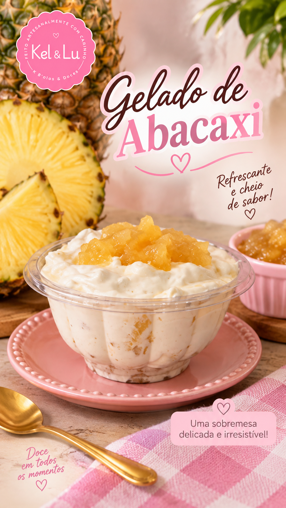 Gelado de Abacaxi 150g